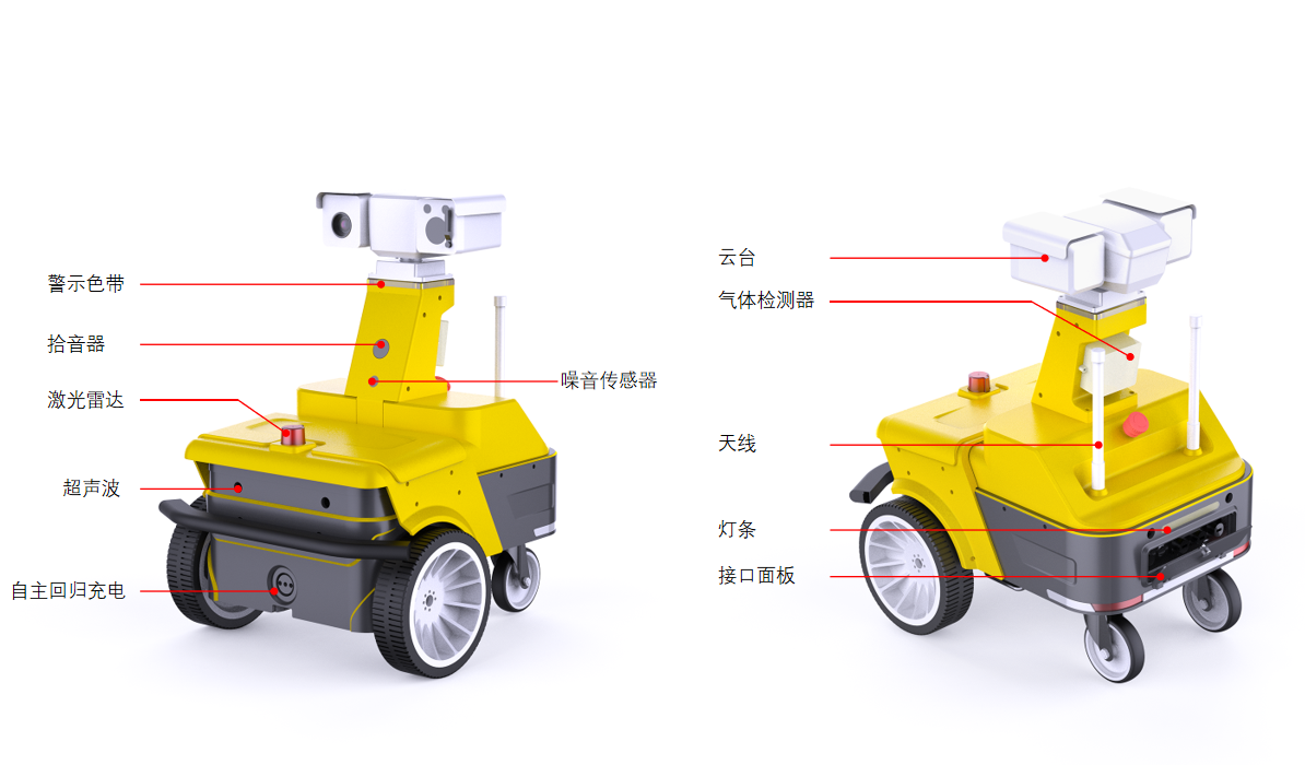 園區(qū)智能巡檢機(jī)器人 